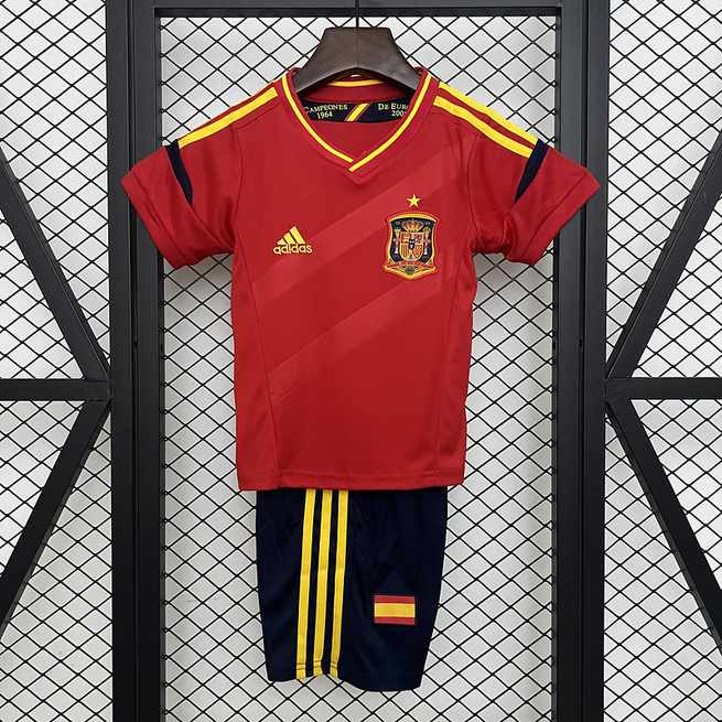 2012 Spain home retro kid kit