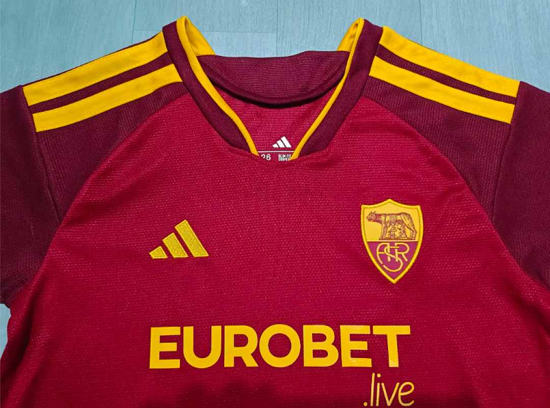 2026/27 AS Roma Home Kids Kit Soccer Jersey 16-28