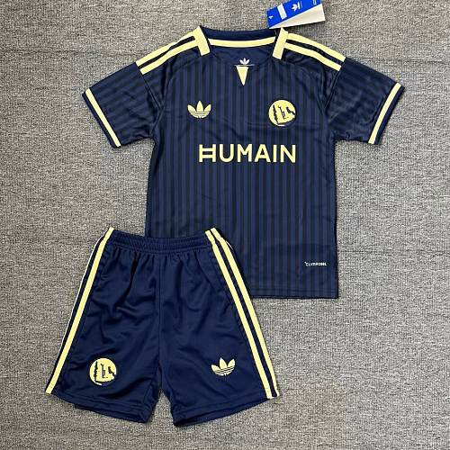 2026/27 Al Nassr Ronaldo Away Kids Kit Soccer Jersey 16-28