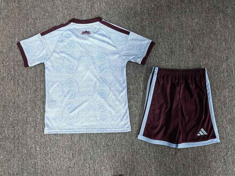 2026/27 Aston Villa Away Kids Kit Soccer Jersey 16-28