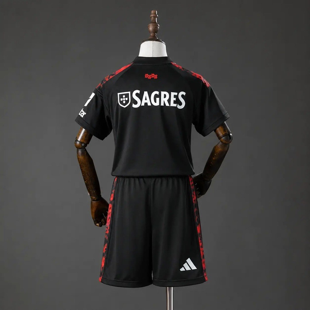 2026/27 Benfica Third Away Kids Kit Soccer Jersey 16-28