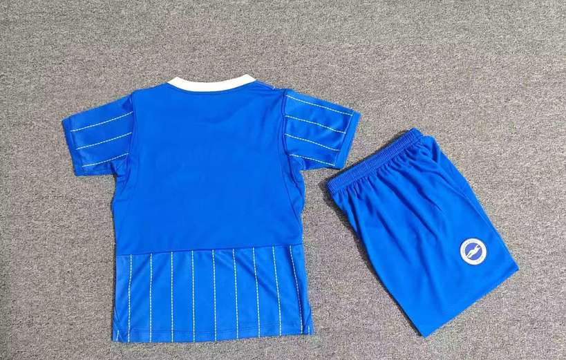 2026/27 Brighton & Hove Albion Home Kids Kit Soccer Jersey 16-28