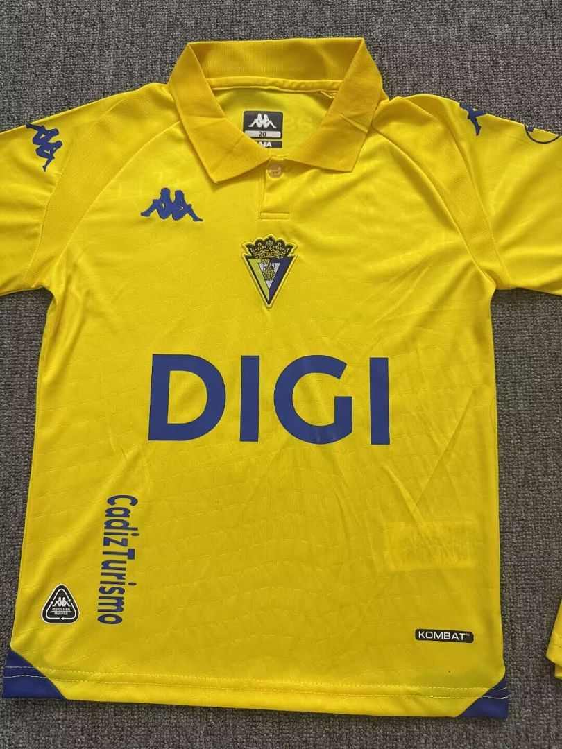 2026/27 Cadiz Home Kids Kit Soccer Jersey 16-28