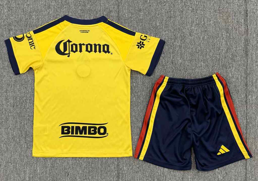 2026/27 Club America Home Kids Kit Soccer Jersey Size 16-28
