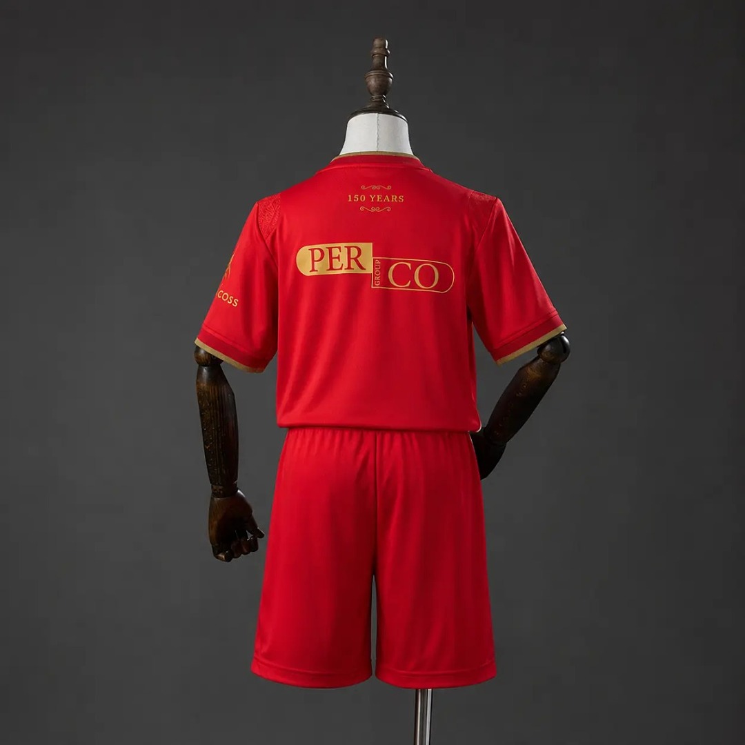 2026/27 Middlesbrough Home Kids Kit Soccer Jersey 16-28