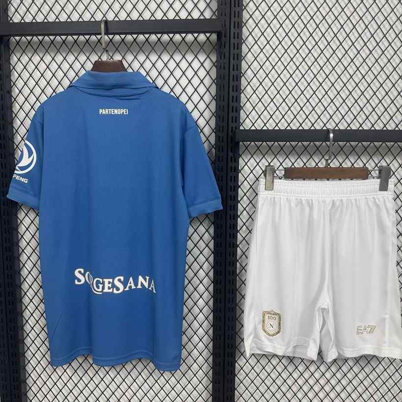 2026/27 Napoli Home Kids Kit Soccer Jersey 16-28