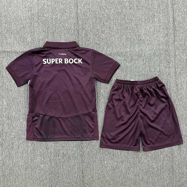 2026/27 Porto Away Kids Kit Soccer Jersey Size 16-28