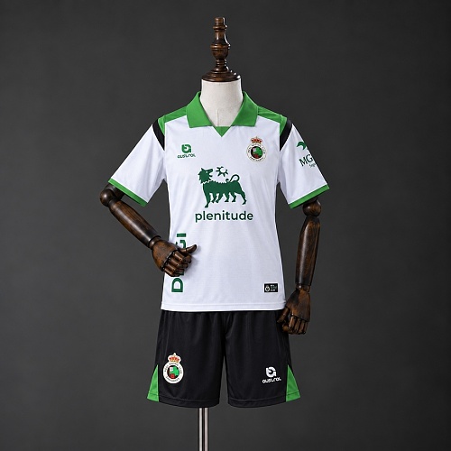 2026/27 Racing de Santander Home Kids Kit Size 16-28