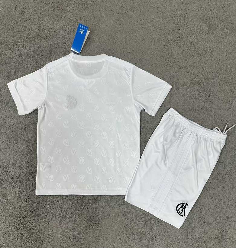 2026/27 Real Madrid 125th Anniversary White Kids Kit Jersey Size 16-28