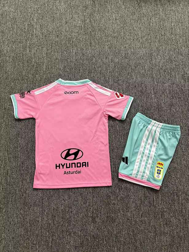 2026/27 Real Oviedo Third Away Kids Kit Soccer Jersey Size 16-28