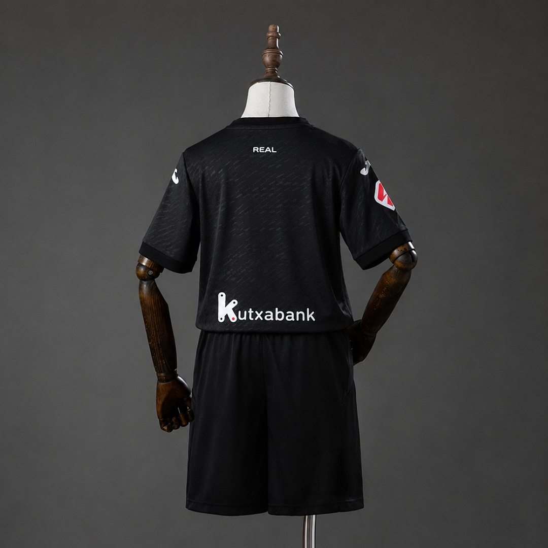 2026/27 Real Sociedad Away Kids Kit Soccer Jersey 16-28