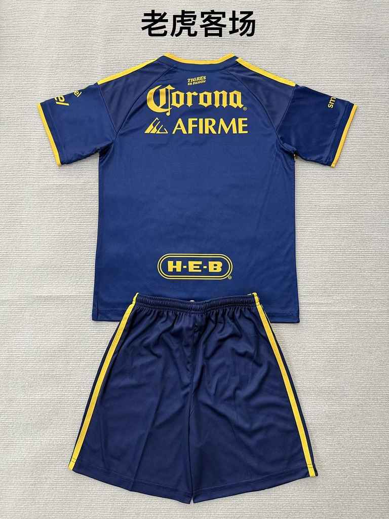 2026/27 Tigres de la UANL Away Kids Kit Soccer Jersey 16-28