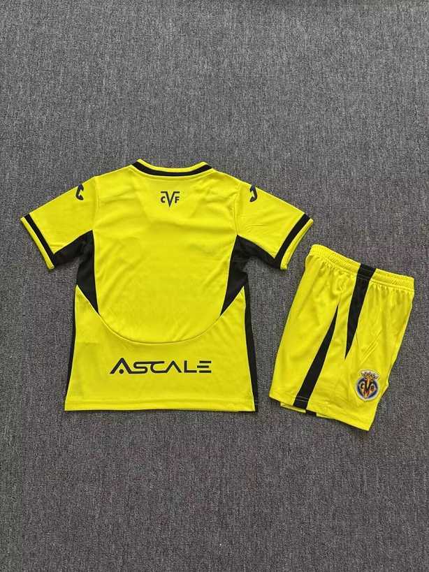 2026/27 Villarreal CF Home Kids Kit Size 16-28