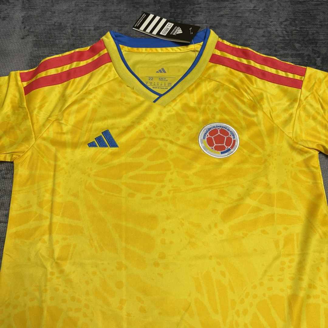 2026 World Cup Colombia Home Kids Kit 16-28