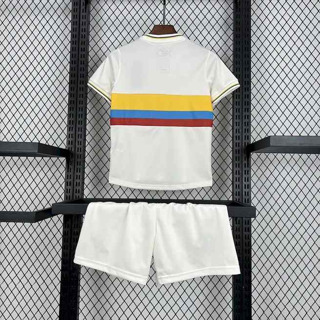 24/25 Colombia 100th Anniversary White Kids Kit 16-28