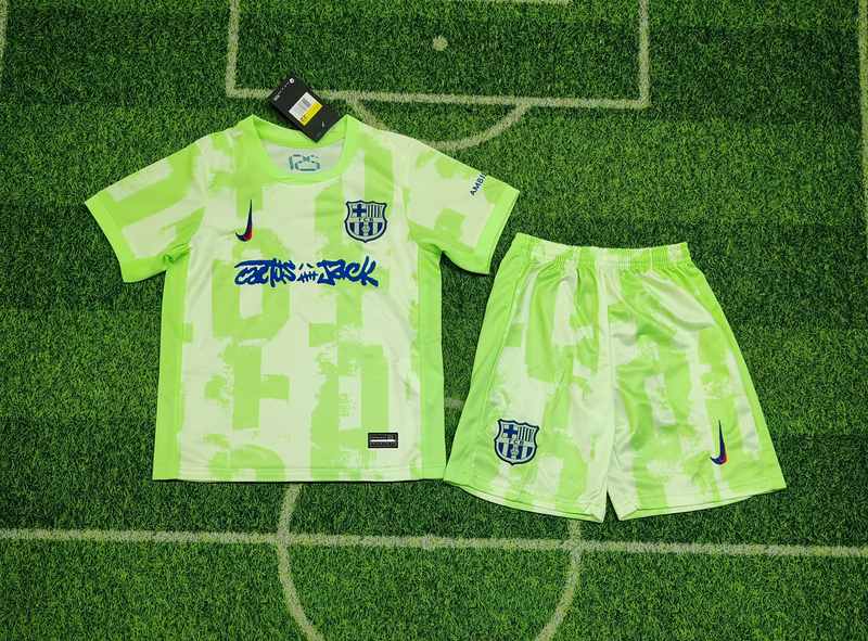 24-25 BAR Third away Travis Scott Edition Kids Kit