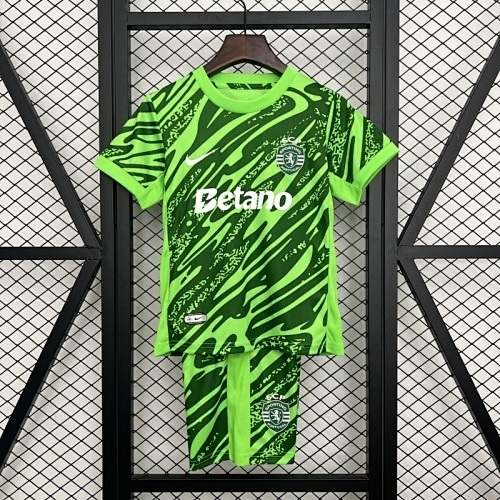 25/26 Sporting Lisbon Goalkeeper Green Size: 16-28