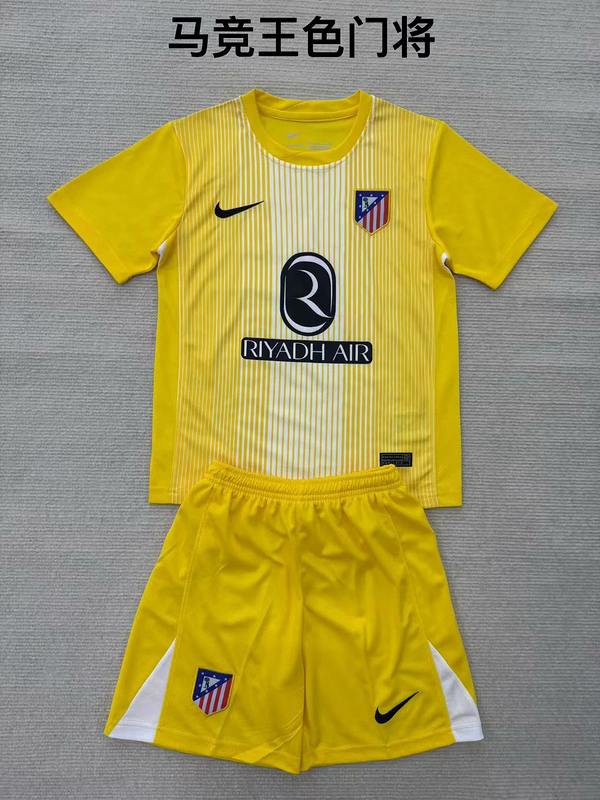 25-26 A MAD yellow goalkeeper kid kit