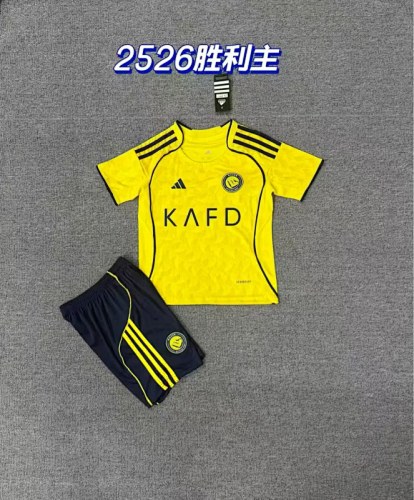 25-26 Al Nassr Home kid kit