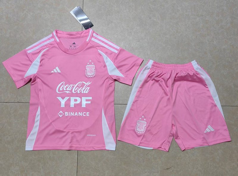 25-26 Argentina Pink special kid kit