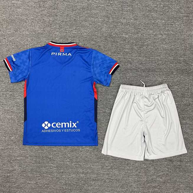25-26 Cruz Azul Home Kid kit