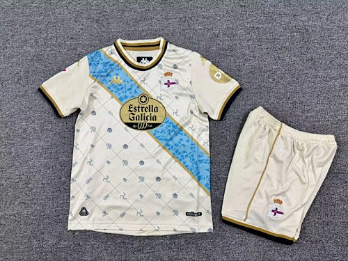 25-26 Deportivo de La Coruna third Away Kid Kit
