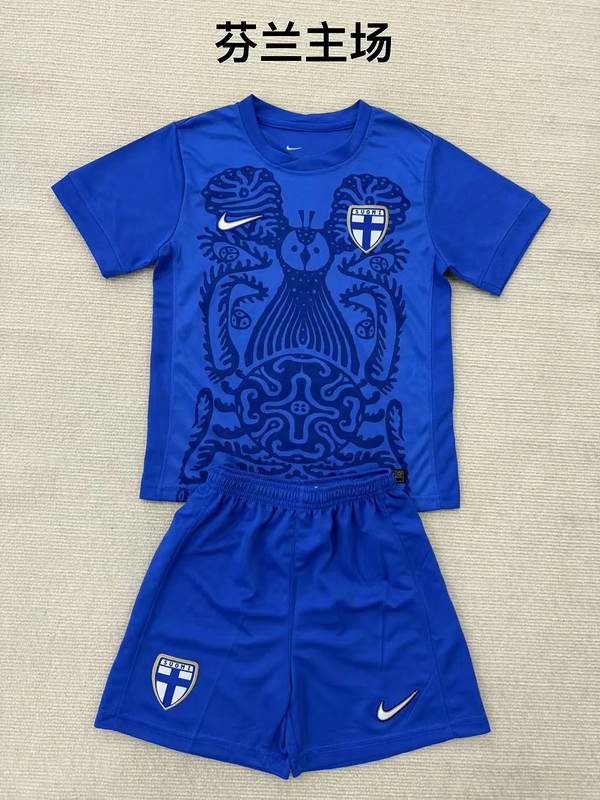 25-26 Finland away kid kit