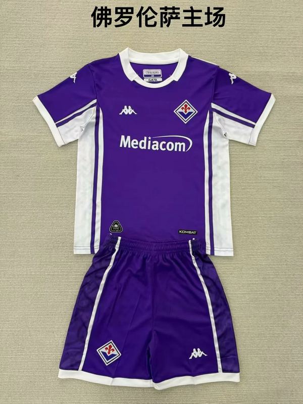 25-26 Fiorentina home kid kit