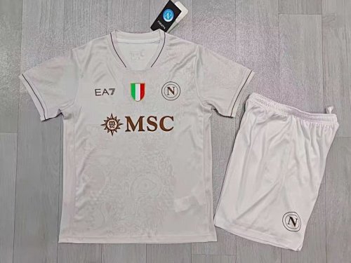 25-26 Napoli away kid kit