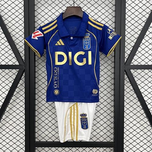 25-26 Real Oviedo home kid kit