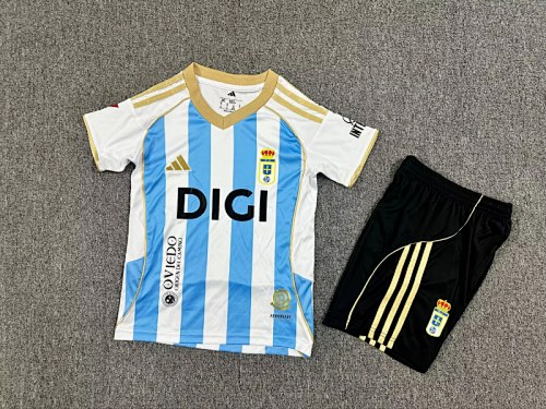 25-26 Real Oviedo third Away Kid kit
