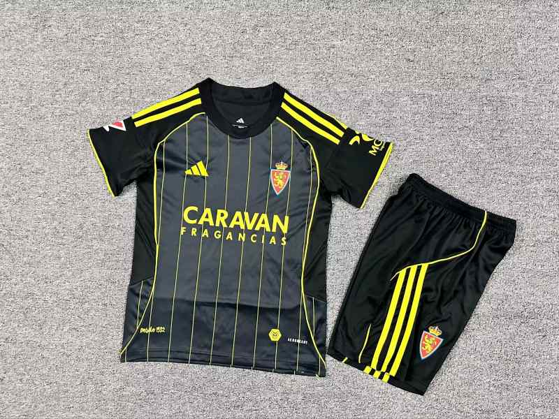 25-26 Real Zaragoza away kid kit