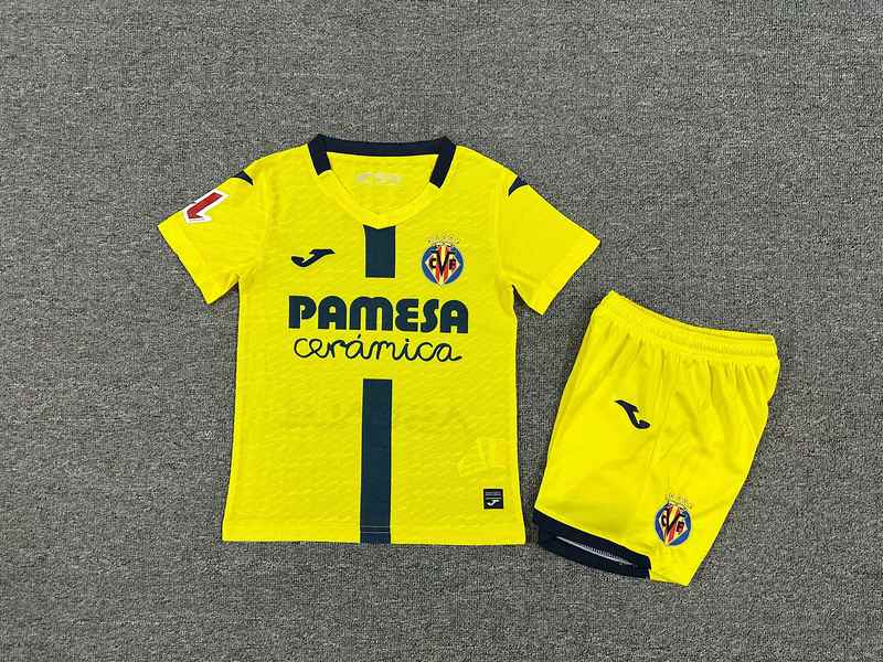 25-26 Villarreal Home kid kit