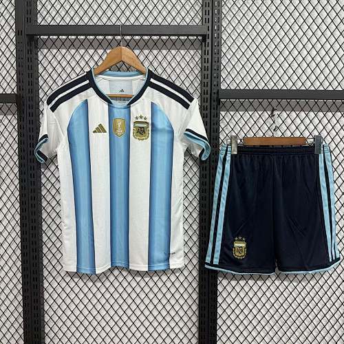 Argentina 2026 World Cup Home Kid kit size 16-28