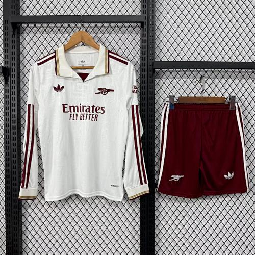 Arsenal 2025/26 Third Away Long Sleeve kid kit
