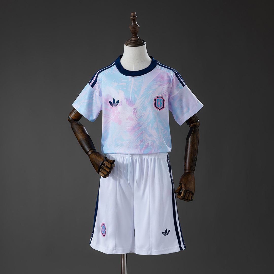 Costa Rica 2026 Away Kids Kit Jersey Size 16-30