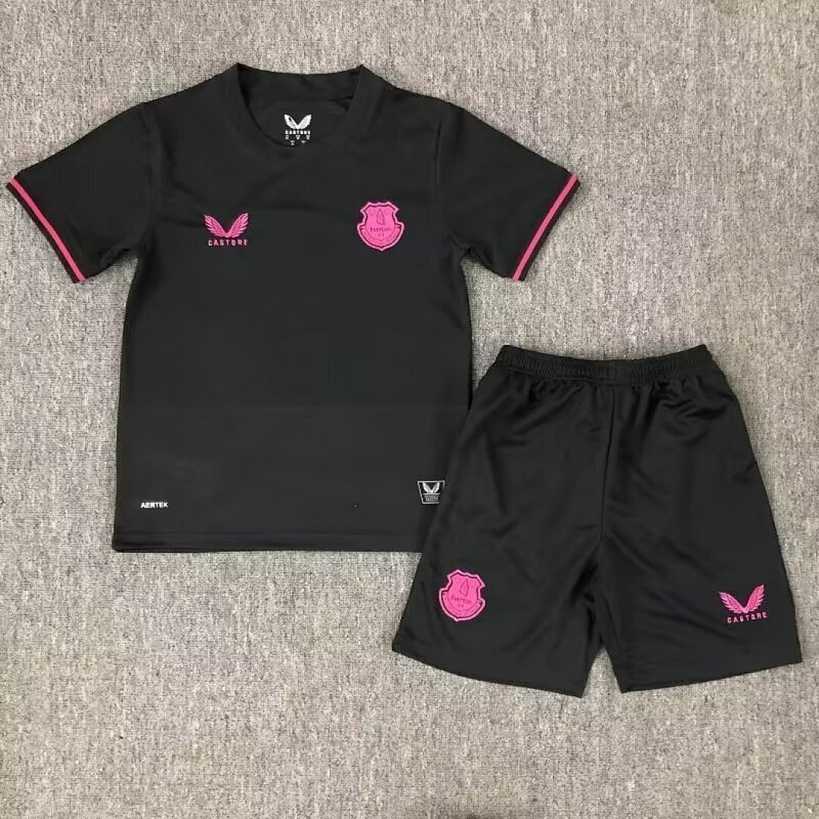 Everton 2025/26 Fourth Away Kid Kit size 16-28