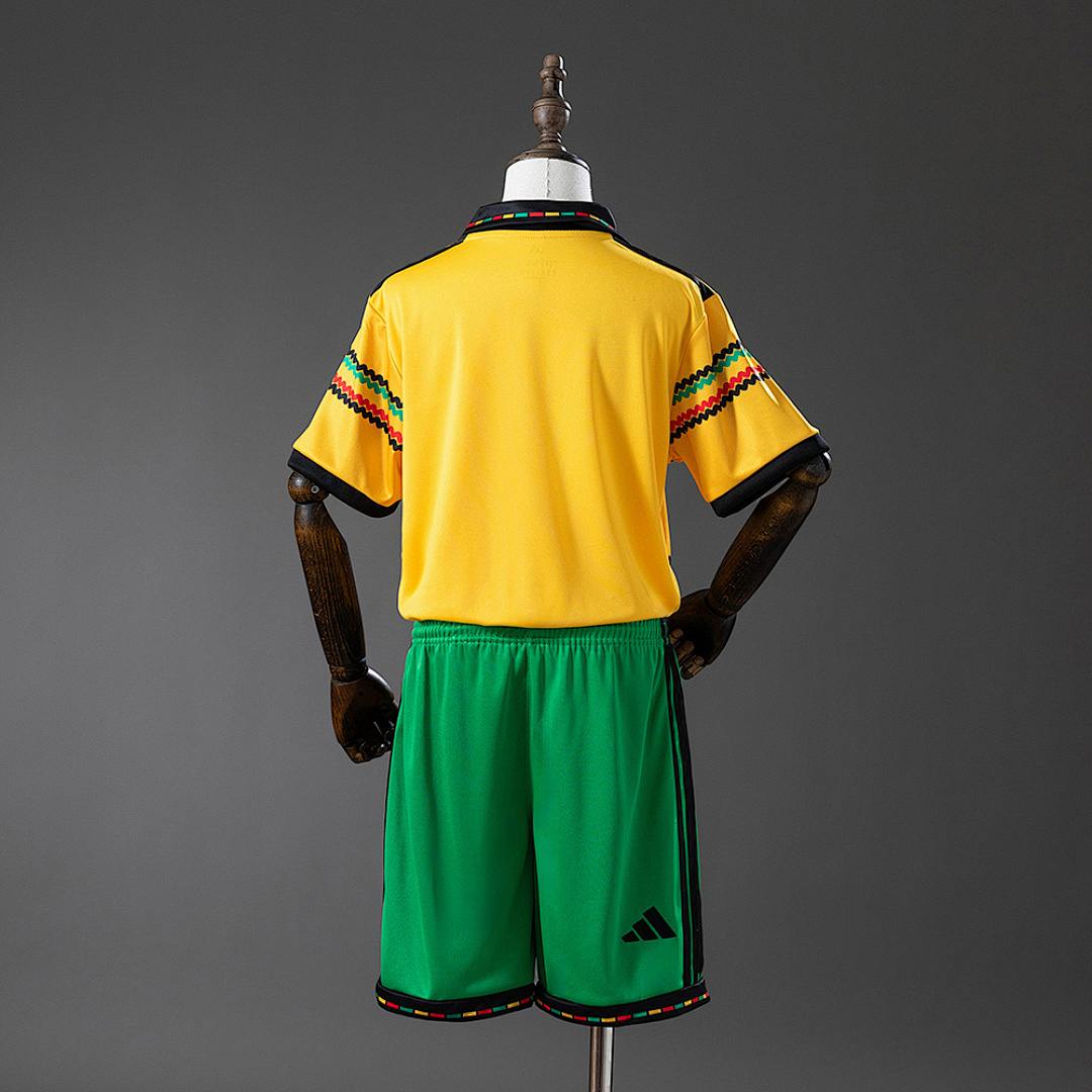 Jamaica 2026 World Cup Home Kids Kit Jersey Size 16-28
