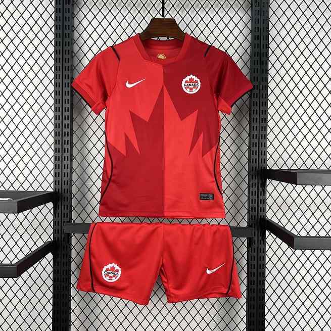 Kids Canada 2026 World Cup Home Kit