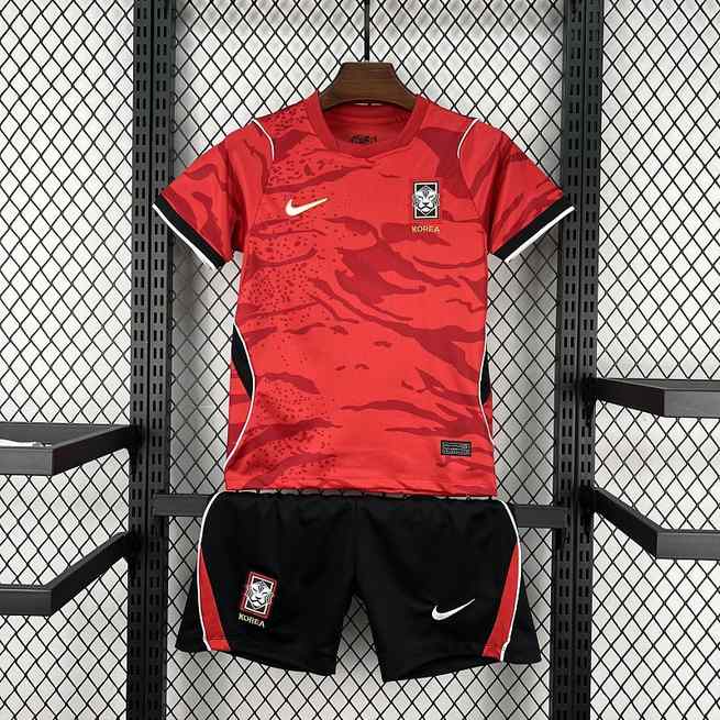 Kids South Korea 2026 World Cup Home Kit