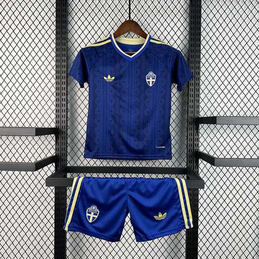 Kids Sweden 2026 World Cup Away Kit