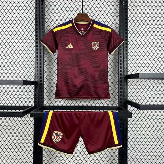 Kids Venezuela 2026 World Cup Home Kit