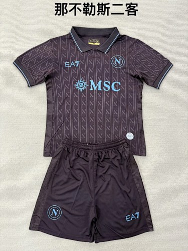 Napoli 2025/26 Third Away Kids Kit