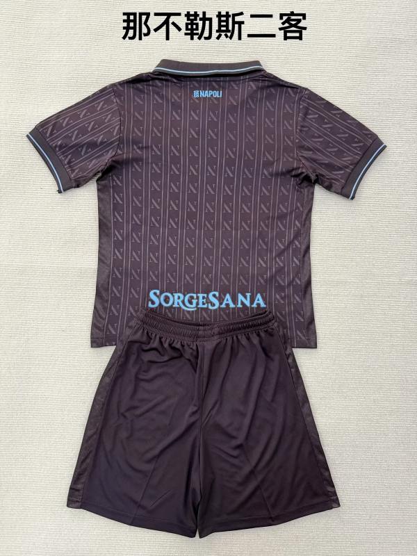 Napoli 2025/26 Third Away Kids Kit