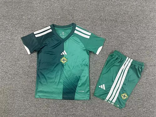 North Ireland 2025/26 Home Kids Kit