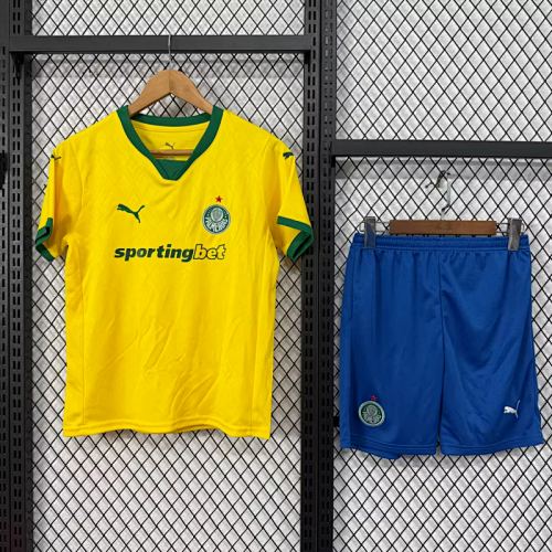 Palmeiras 2025/26 Third away kids soccer jerseys