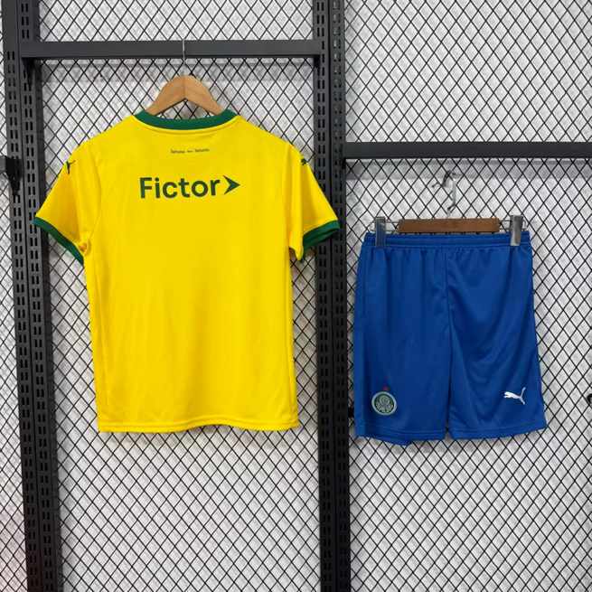 Palmeiras 2025/26 Third away kids soccer jerseys