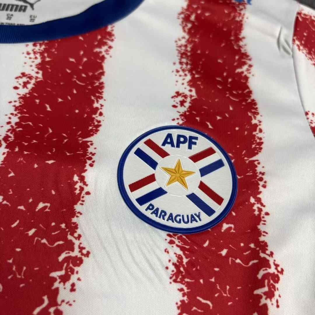Paraguay 2026 World Cup Home Kid kit size 16-28