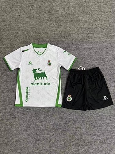 Racing de Santander 2025-26 home Kid kit Size 16-28
