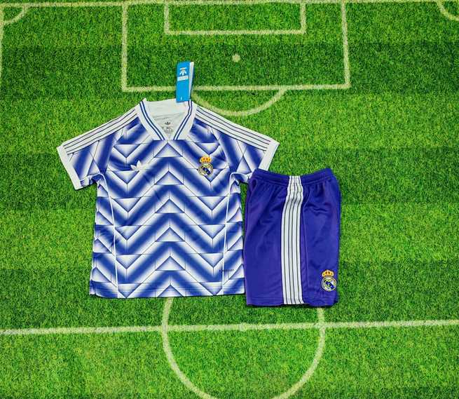 Real Madrid 25/26 Purple Special Kids kit Jerseys SIZE 16-28
